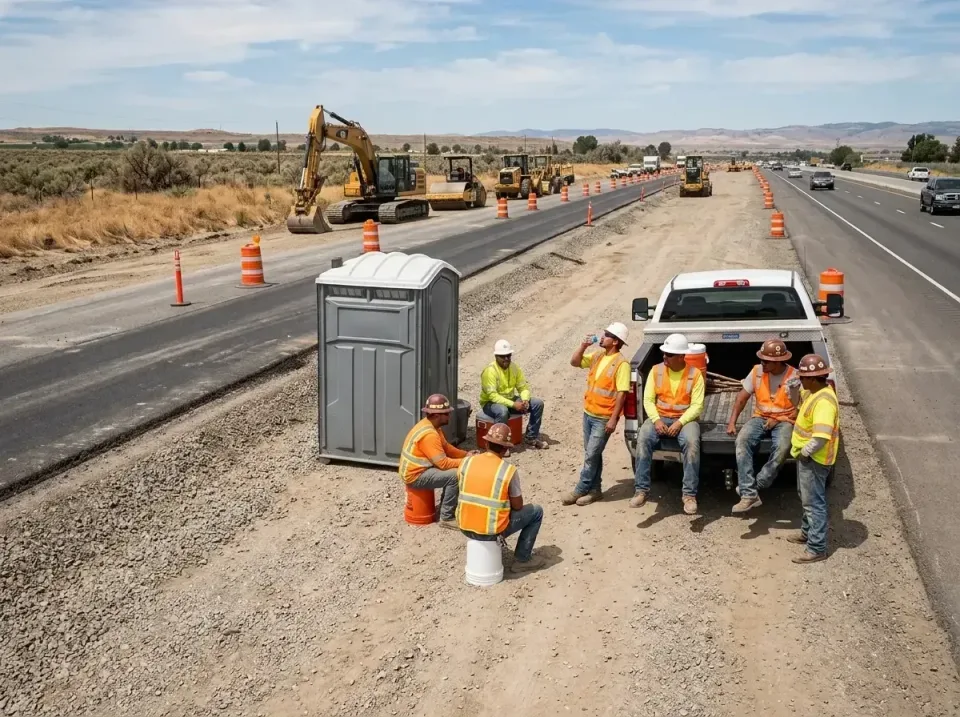 highway-road-construction-crew-007 — frequently asked questions, Porta Potty and Restroom Rentals in Shenandoah, LA